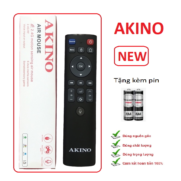 Remote điều khiển tivi akino dùng thay thế cho tất cả các dòng ...