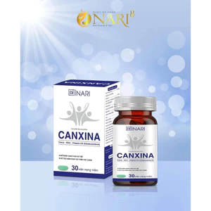 Canxi nano Nari bổ sung canxi kẽm vitamin D3 , K3 , A giúp xương chắc khỏe , tăng chiều cao 30v