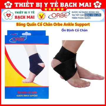 Đai Quấn Cố Định Cổ Chân Ankle Support Orbe 750sm - Băng Thun Cổ Chân Giữ Gót Chân