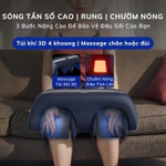 Máy Massage Chân Đa Năng MUSELOVE Mát Xa Bắp Chân, Đùi 3 Chế Độ Massage Nén Khí 3D Kết Hợp Chườm Nóng Giảm Đau Hiệu Quả — ảnh 4