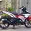 Tem rời Y15ZR phiên bản 2021 trắng đỏ. Decal cao cấp dán xe Exciter 150, chống nước, bền màu