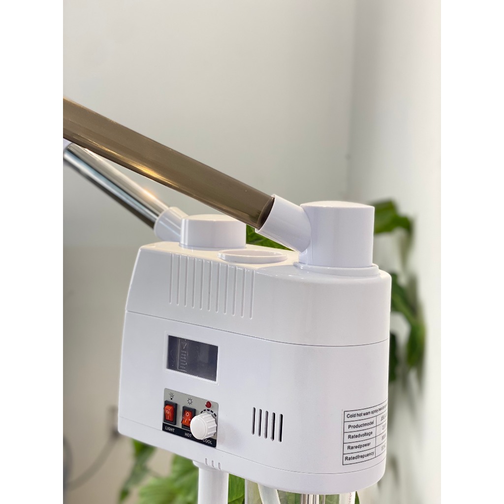( Đủ Giấy Tờ ) Xông 2 Cần, Máy Xông Hơi 2 Cần Đầu Nóng Lạnh Sử Dụng An Toàn, Tiện Lợi Dùng Trong Spa Thẩm Mỹ Viện