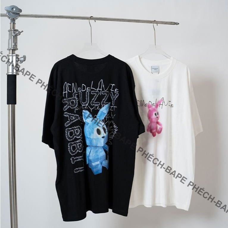 ÁO THUN ADLV RETRO RABBIT FORM RỘNG NAM NỮ UNISEX VẢI COTTON CAO CẤP ...