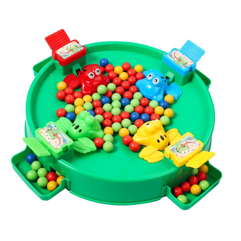 Đồ Chơi Ếch Ăn Bi Tương Tác Kẹo Bi Hạt Đậu Vui Nhộn Hungry Frogs Dành Cho Bé Trò Chơi 4 Người - Đồ Chơi Cho Bé PUKAPI