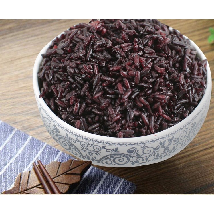 1kg - Hàng chính hãng cao cấp - Gạo Lứt Tím Hạt Ngọc Trời - Thơm mềm dẻo, tốt cho sức khỏe, giảm cân, tiểu đường