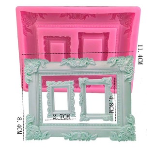 Khuôn silicon khung ảnh 2 size
