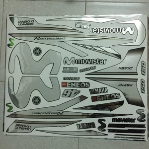 Tem Exciter 150. Tem rời chất liệu CROM, chữ Y15ZR. Dán xe đen. Xe màu khác vui lòng inbox
