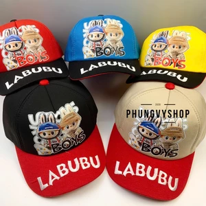 Bé 3-8 TUỔI/ Mũ lưỡi trai gái trẻ em phungvyshop- Nón TRUNG / Kết LABUBOYS /