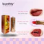 Son thỏi La Pretty có nhân dưỡng lên màu cực chuẩn son lì