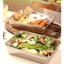 HỘP LẠNH SIZE NHỠ, Khay đựng thực phẩm inox 304 có nắp nhựa, Size 18*12,5*4,5 đựng thực phẩm lạnh có kèm nắp đậy-MA:04
