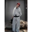 Hoodie Zip Form Boxy GODMOTHER Nỉ 2 Da Khóa 2 Đầu Chống Nắng Unisex Phong Cách Hàn Quốc Đen - Xám