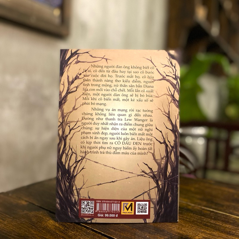 Ảnh Sách Tiểu Thuyết Trinh Thám - Cô Dâu Đen (In lần thứ 9) - Phúc Minh Books 3