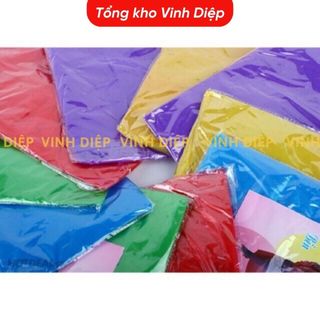 10 chiếc Áo mưa nilon dùng 1 lần hàng dày dặn nhiều màu (10 chiếc)