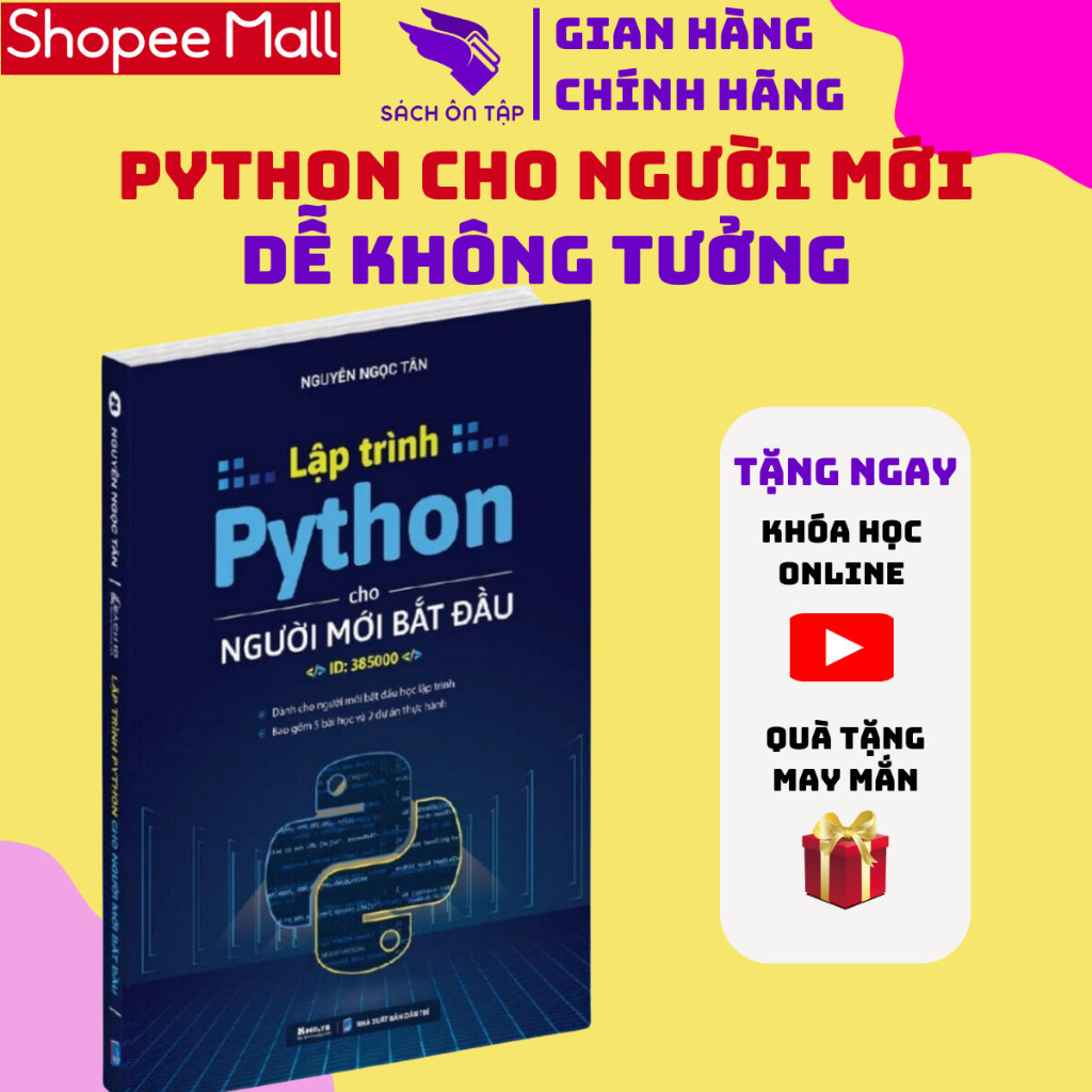 Sách tin học văn phòng, Sách lập trình Python cơ bản, Lập trình Python ...