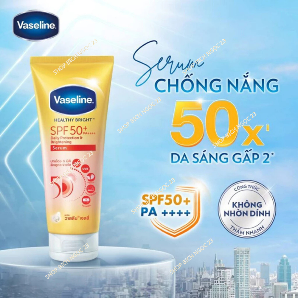 Sữa Dưỡng Thể Trắng Da Body Vaseline Gluta-Hya Sau 7 Ngày 300ml
