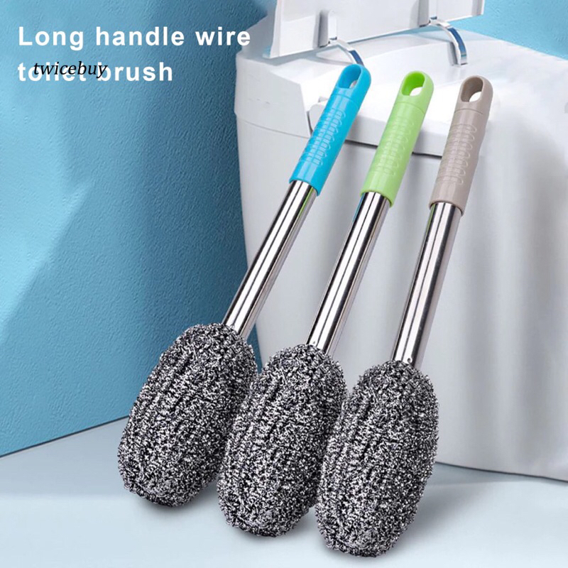Chổi Cọ Xoong Nồi Inox 304 ĐaNăng - Cán Dài Thoải Mái | Shopee Việt Nam