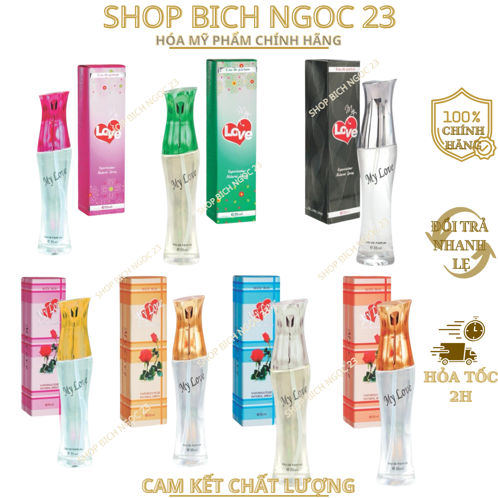 Nước hoa nữ My Love đầy quyễn rũ cá tính 35ml