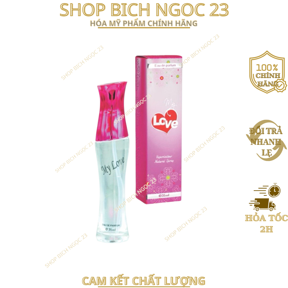 Nước hoa nữ My Love đầy quyễn rũ cá tính 35ml