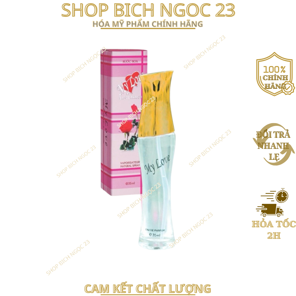 Nước hoa nữ My Love đầy quyễn rũ cá tính 35ml