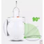 BÓNG ĐÈN LED 4 CÁNH HOA TÍCH ĐIỆN CAO CẤP - Sạc năng lượng mặt trời, cánh gập linh hoạt, ánh sáng trắng siêu sáng