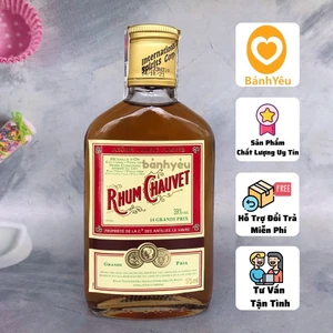 Hương rum Chauvet 175ml nguyên liệu cho làm bánh,món ăn,..- PL108