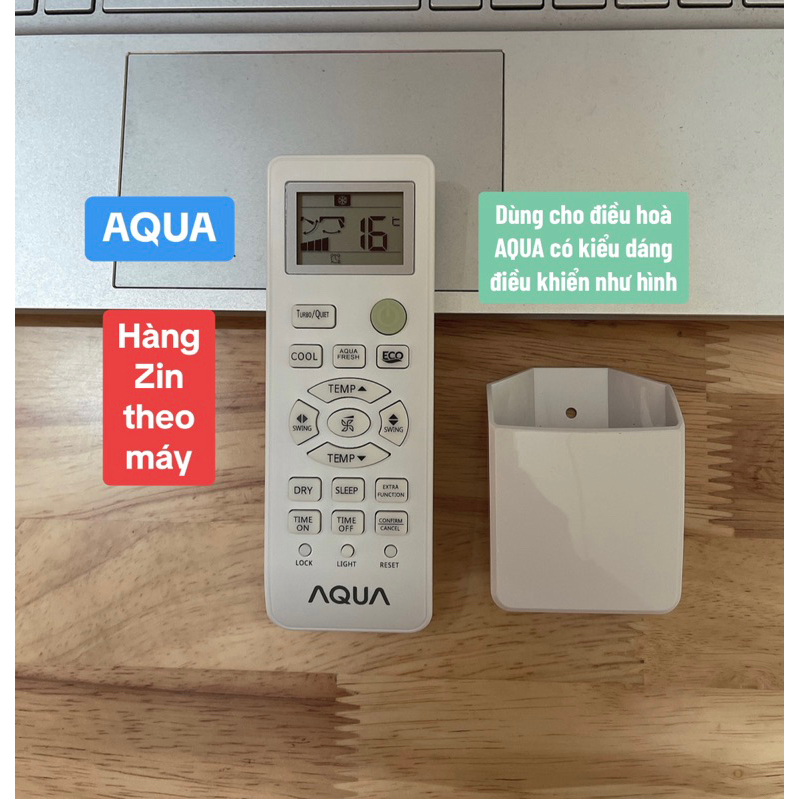Remote điều khiển điều hoà máy lạnh AQUA hàng chính hãng nút xanh Eco ...