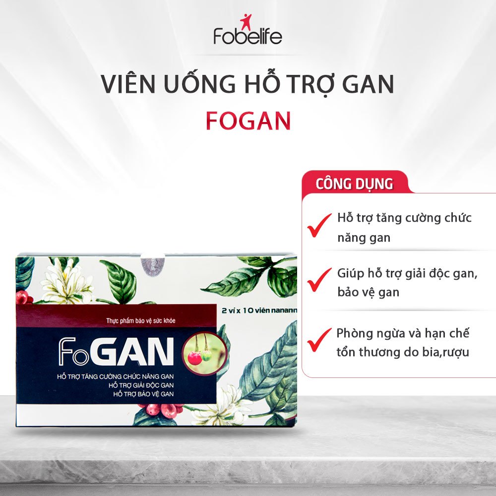 (Tháng 1/2027) Viên Uống Cà Gai Leo Fogan Giải Độc Gan Bảo Vệ Tăng Cường Chức Năng Gan N1