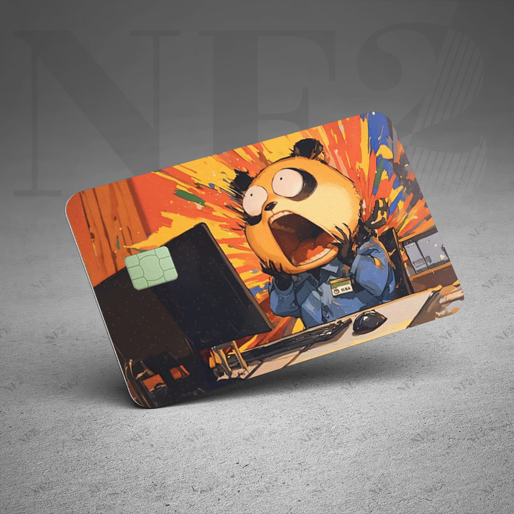 Miếng Dán Trang Trí DEADLINE CARD - Decal Sticker Thẻ ATM (Thẻ Chung Cư, Thẻ Xe, Debit, Credit) NF2