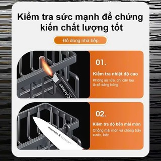 Kệ Đựng Đồ Rửa Chén Bát- Giá Để Giẻ Rửa Chén Trên Bồn Có Khay Hứng Nước Nghiêng - GIÁ ĐỰNG GIẺ RỬA BÁT - MÃ: GIA DUNG DO
