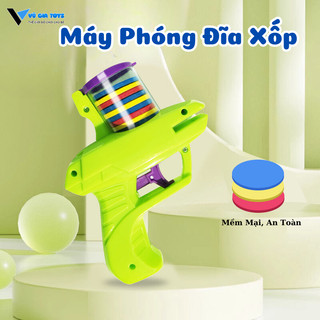 Đồ Chơi  Đĩa Bay Ếch Xanh An Toàn Tuyệt Đối Khi Chơi, Màu Sắc Tươi Sáng, Chất Liệu Thân Thiện Với Bé