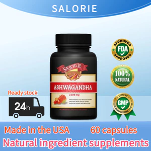 Ashwagandha, 2100 mg, Điều hòa tâm trạng, Tăng cường miễn dịch, Giảm đau, Chống oxy hóa