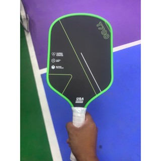 Vợt Pickleball Mặt Nhám Full Cacbon T700 Dày 16mm,Siêu Bền + Tặng Kèm Túi Chống Sốc Và 4 Bóng