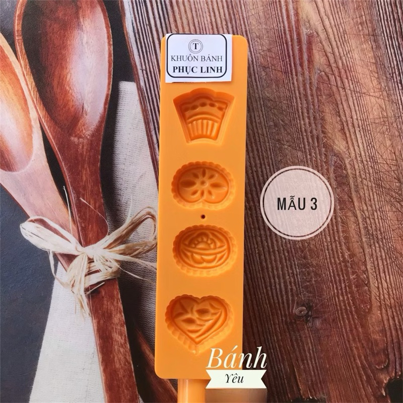 Khuôn bánh in phục linh/bột linh nhiều mẫu