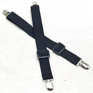 Set 4 kẹp ga giường drap chống xê dịch, dây buộc đàn hồi điều chỉnh cho ga giường tiện ích  QLG