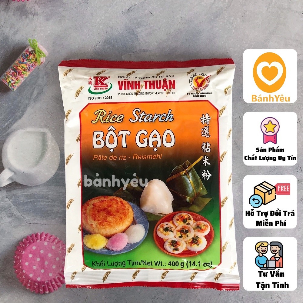 Bột Gạo Vĩnh Thuận Dùng Làm Bánh 400g - NL62