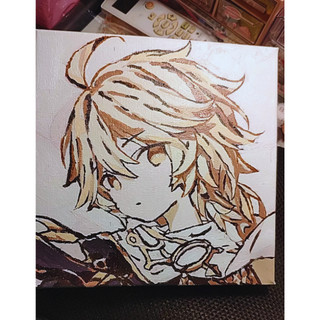 Tranh tô màu số hóa 20x20cm có khung không hộp Nhân Vật  Hoạt Hình Anime