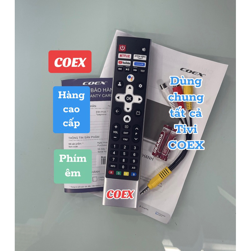 Giới thiệu về Điều Khiển Tivi Coex