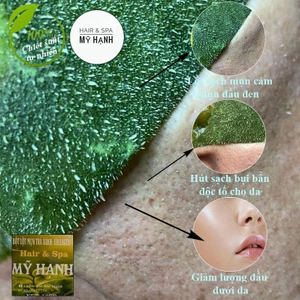 Bột lột mụn trà xanh collagen Mỹ Hạnh ,lấy sạch mụn cám ,mụn đầu đen,sợ bả nhờn ,50g