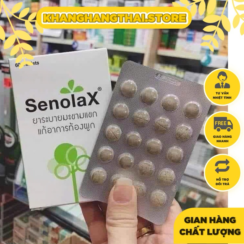 Hộp 60viên táo bón senolax chuẩn thái lan | Shopee Việt Nam