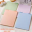 Bìa Sổ Còng B5 A5 Kiểu Lật Dọc Màu Pastel, Lõi Giấy Refill Lật Dọc 80 GSM