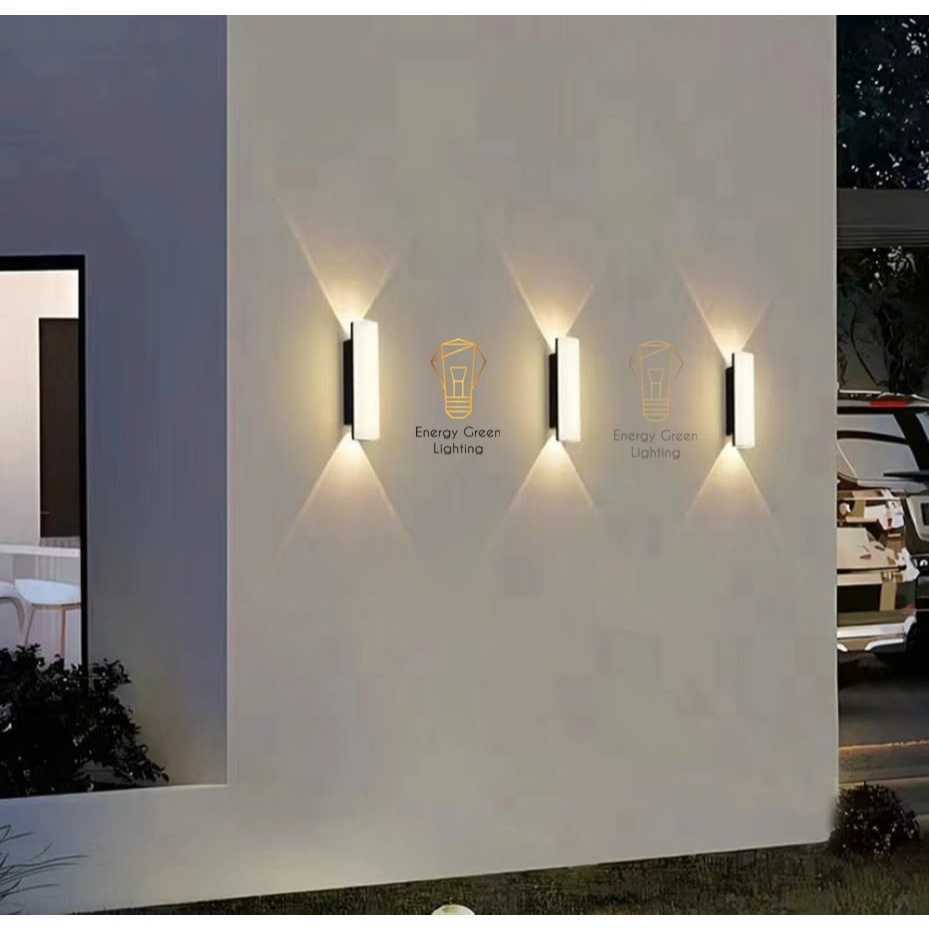 Ảnh Đèn Tường Hiện Đại Energy Green Lighting - Trang Trí Ngoài Trời / Góc Nhà - Mẫu Mới 2024 2