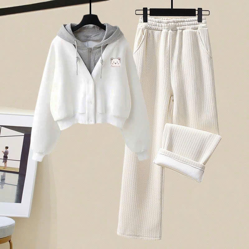 Quần nhung dáng suông cho bé gái size đại BEESHOP D25085