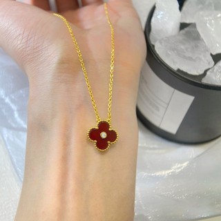 Dây chuyền nữ LAMY Lucky Stone Clover Necklace Gold 6408