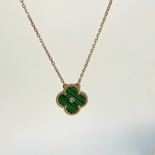 Dây chuyền nữ LAMY Lucky Stone Clover Necklace Gold 6408