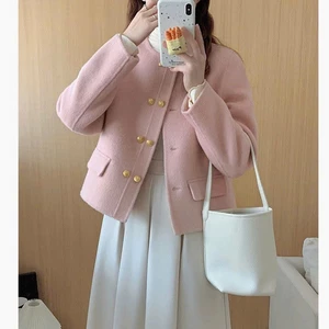 Áo DẠ CÚC ĐỒNG ĐÔI chất dạ mịn (kẻm ẢNH THẬT) hàng Quảng Châu Áo dạ nữ xinh Hàn Quốc