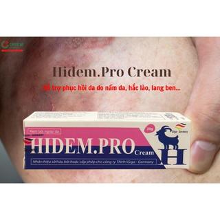 ✅ [Chính Hãng] Kem bôi ngoài da Hidem.Pro giảm nấm ngứa hiệu quả | Tuýp 20g