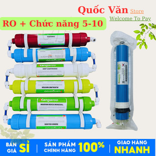 Trọn bộ 10 lõi lọc nước Kangaroo KG10A3, KG10A18, KG116i, KG109A, KG99A