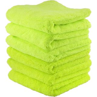 Khăn lau wax dùng cho chăm sóc ô tô mềm mịn cao cấp không viền 40x40cm