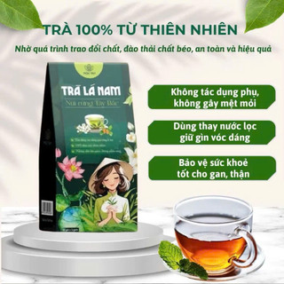 Trà Lá Nam 10 Vị hỗ trợ giảm cân, mát gan, thanh lọc cơ thể chống lão hóa, hộp 60 túi lọc