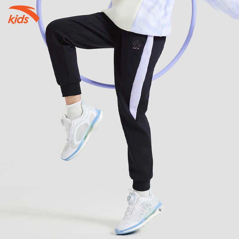 Quần dài thể thao bé gái Anta Kids 3624C7709